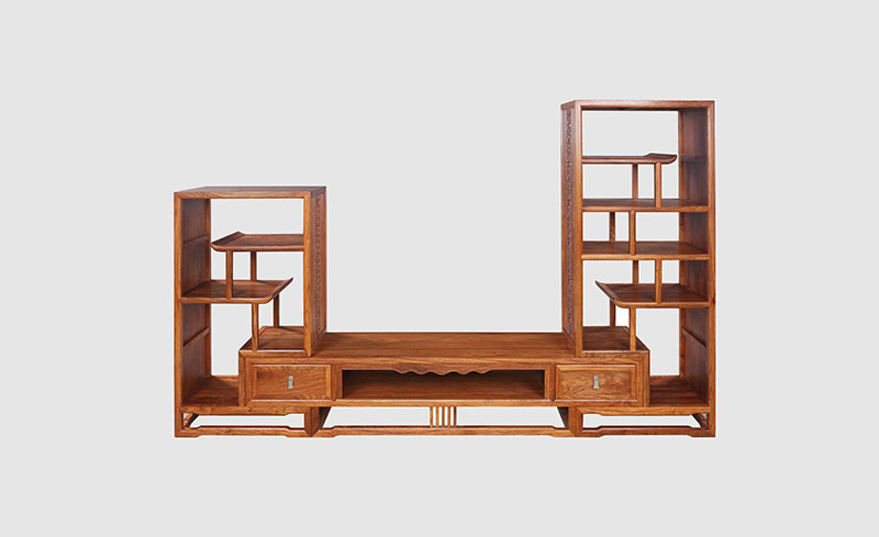 二七中式装饰厅柜组合家具效果图