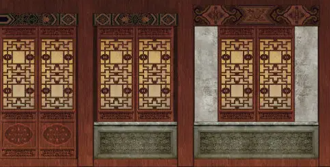 二七隔扇槛窗的基本构造和饰件